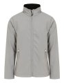 Heren Softshell Jas Regatta Ascender Mineral Grey-Zwart
